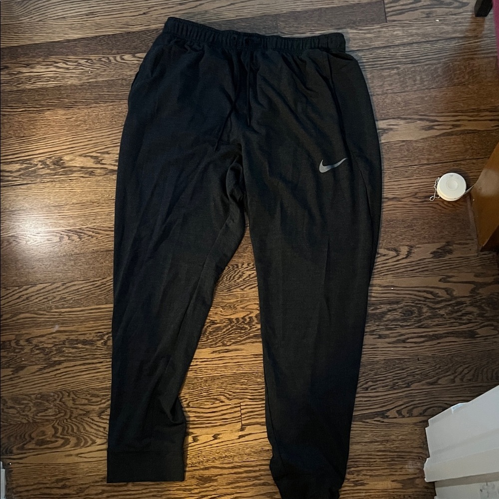 Nike Black Sweatpants with Swoosh
